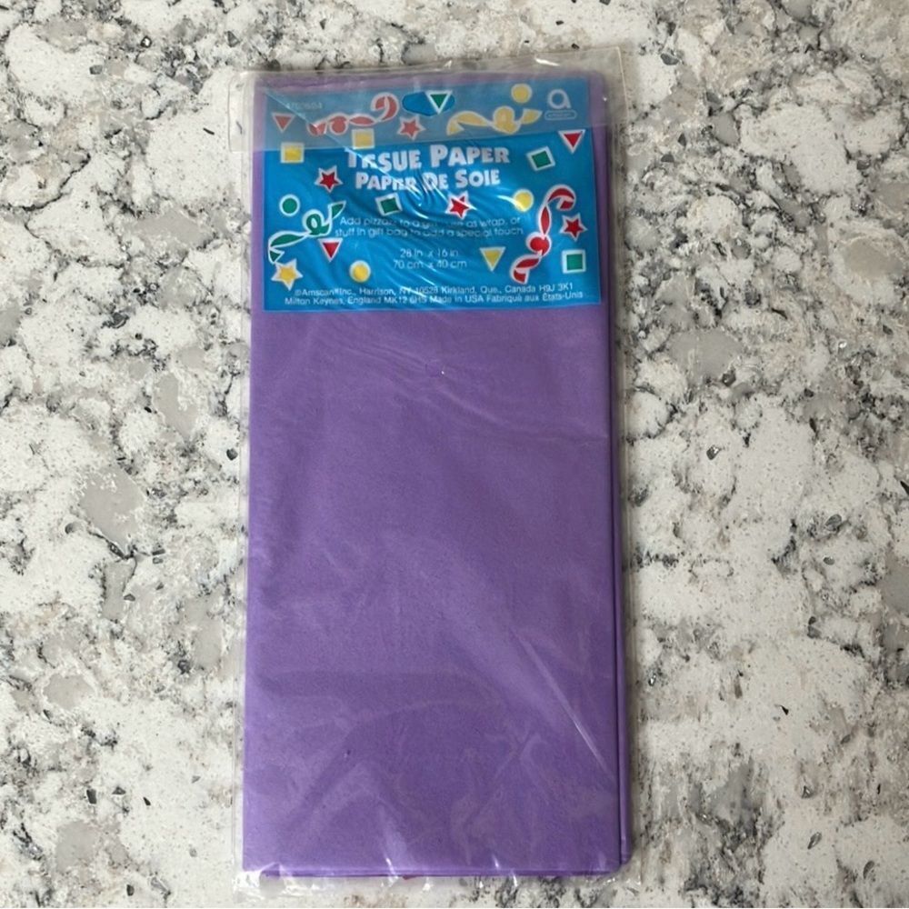 New Purple Tissue Paper